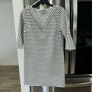 Black and white dress